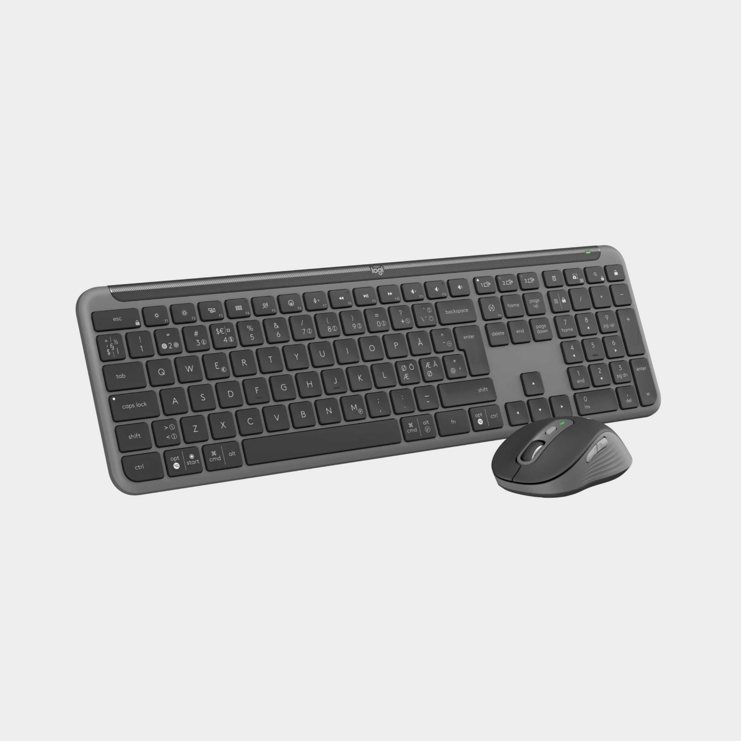 Logitech Signature Slim Combo MK950 for Business Trådløs Nordisk