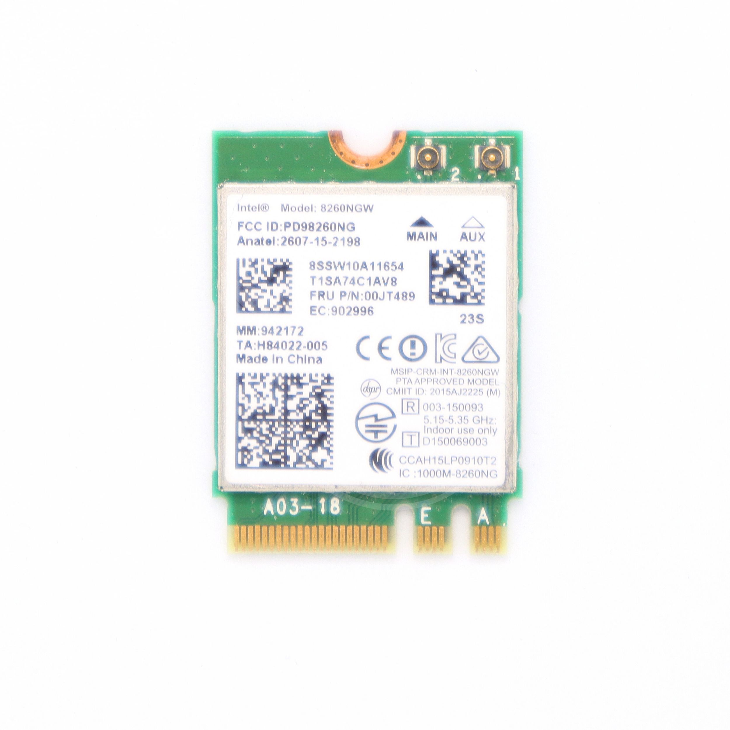 Lenovo Wireless Wifi og BT - 00JT489