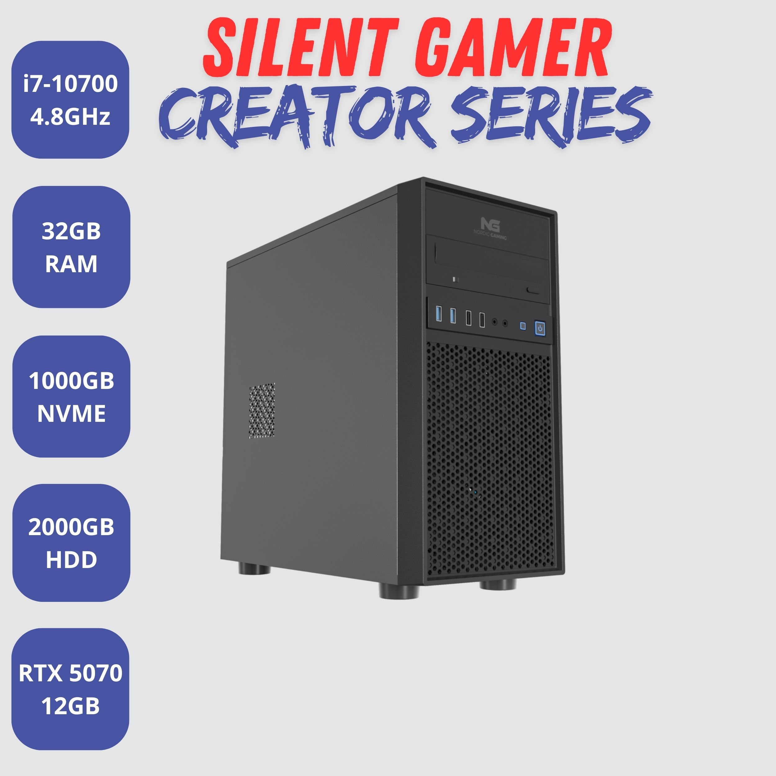 Refurb Silent Gamer - CreatorSeries